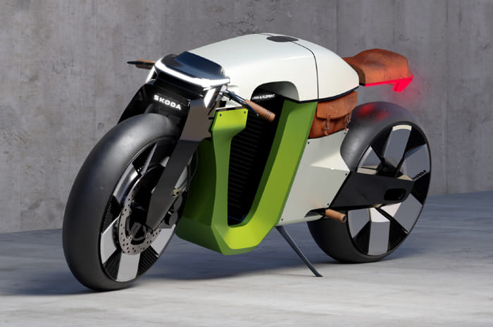 Skoda goes off-script with Slavia B Concept Bike